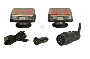 LED WIRELESS DYNAMIC LIGHTING KIT 4 FUNCTION 12V - Trailerspares.ie